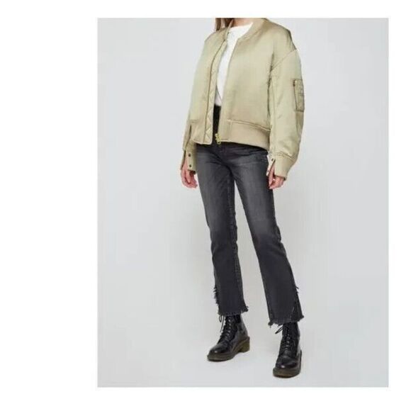 New Moussy Vintage Alhambra Flare Jeans Black Women’s Size 27 - Picture 1 of 6